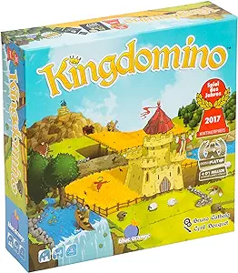 Kingdomino - a great games while traveling with boys