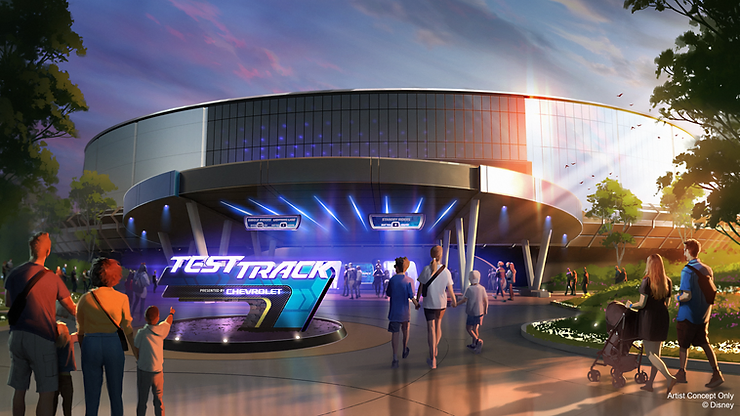 the reimagined Test Track